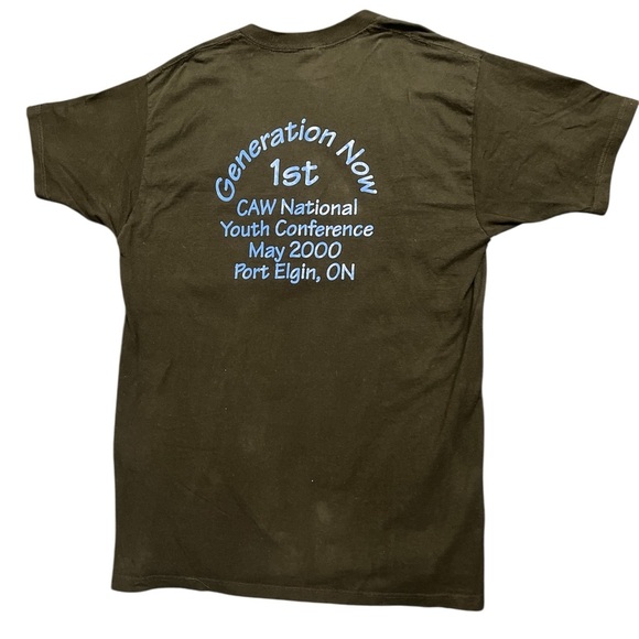 2 for $25 Vintage Y2K graphic t shirt made in Canada size XL - Picture 5 of 6